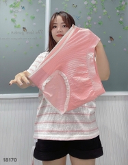 Quần lót chip BIGSIZE Quảng Châu lưng cao chất đẹp thun gen mềm co giãn - 18170