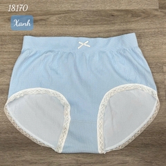 Quần lót chip BIGSIZE Quảng Châu lưng cao chất đẹp thun gen mềm co giãn - 18170