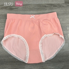 Quần lót chip BIGSIZE Quảng Châu lưng cao chất đẹp thun gen mềm co giãn - 18170