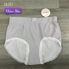 Quần lót chip BIGSIZE Quảng Châu lưng cao chất đẹp thun gen mềm co giãn - 18170