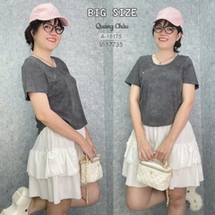 18175 Áo loang logo 00288 XÁM