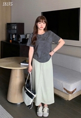 18175 Áo loang logo 00288 XÁM