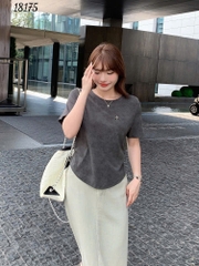 18175 Áo loang logo 00288 XÁM