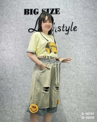 8909 - Q.Jean lửng LT rách cười-  000384