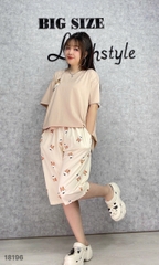 S-0020- 18196  SL cổ tròn Tho 00388 - NÂU