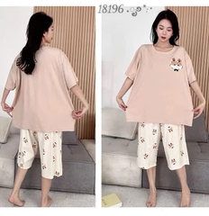 S-0020- 18196  SL cổ tròn Tho 00388 - NÂU