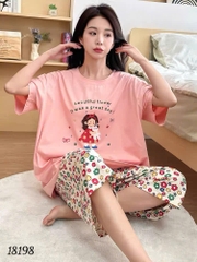 S-0020--18198  SL cổ tròn CG Hoa-00388- HỒNG