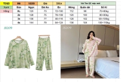 Bộ dài BIGSIZE QCCC SD.Trung Hoa TDQD Lá trẻ trung, sang trọng - 18209 - HỒNG