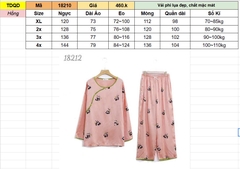 Bộ dài BIGSIZE QCCC SD.Trung Hoa TDQD G- Truc, trẻ trung, sang trọng - 18212