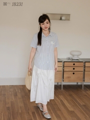 18231 Sơmi Caro 00315 CR túi Ren Nơ