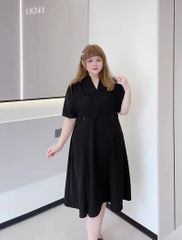 Đầm Vest đi tiệc BIG SIZE QCCC che bụng dáng A sang trọng thanh lịch chất vải đẹp - 18241