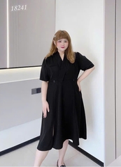 Đầm Vest đi tiệc BIG SIZE QCCC che bụng dáng A sang trọng thanh lịch chất vải đẹp - 18241