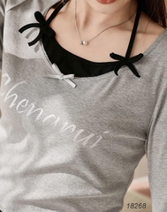 18268 Áo cổ yếm 00297 TD