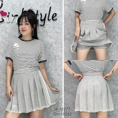 18262 - Qv. Xếp li #65235 - XÁM 00315