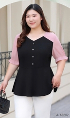 SALE- 18292 A.peplum  00288 tay Hồng