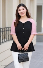 SALE- 18292 A.peplum  00288 tay Hồng