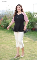 SALE- 18292 A.peplum  00288 tay Hồng