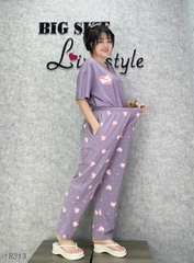 S-0020--18313 SD. 00388 Cổ Nơ #6608 tim- TÍM