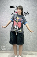 Áo thun BIGSIZE Quảng Châu OVS Micki ED- 18342