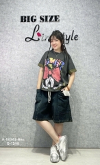 Áo thun BIGSIZE Quảng Châu OVS Micki ED- 18342