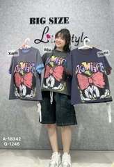 Áo thun BIGSIZE Quảng Châu OVS Micki ED- 18342