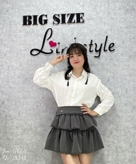 Quần váy tầng BIGSIZE Quảng Châu chất đẹp- 18348
