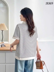 S-0020--18369 A.Polo sọc- 00288 - TRẮNG