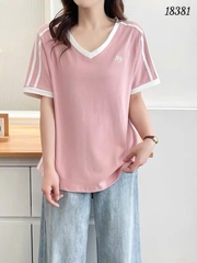 Áo thun BIGSIZE Quảng Châu cổ tim - 18381