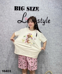 Bộ đùi BIGSIZE QCCC chất cotton, co giãn mịn đẹp SS.DAI 110kg 00378- 3 Cho- 18403- HỒNG