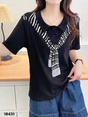 18431 - A.Polo in khăn TT 00288-ĐEN