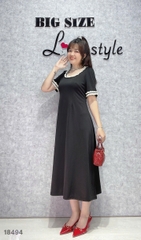 S-0020- 18494--Đầm CJ- 00360 Đen- D.ĐẠI Tiec Tiệc