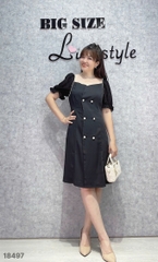 18497 S-0020- Đầm CJ 6 nút 00360