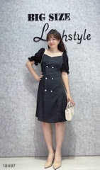 18497 S-0020- Đầm CJ 6 nút 00360