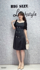 18497 S-0020- Đầm CJ 6 nút 00360