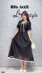 S-0020- 18501--Đầm cổ Nơ- 00464 D.ĐẠI