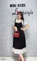 S-0020- 18502--Đầm 2d cột- 00504 D.ĐẠI Tiec Tiệc