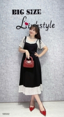 S-0020- 18502--Đầm 2d cột- 00504 D.ĐẠI Tiec Tiệc