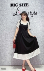 S-0020- 18502--Đầm 2d cột- 00504 D.ĐẠI Tiec Tiệc