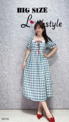 S-0020--18516- Đầm CR xanh- 00584