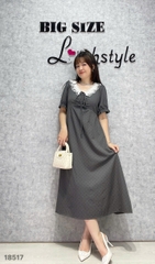S-0020--18517- Đầm Bi Xám- 00464