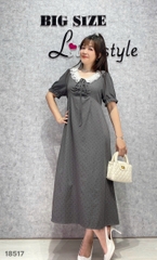 S-0020--18517- Đầm Bi Xám- 00464