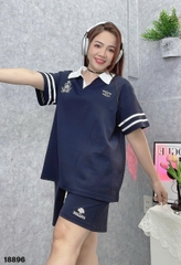 S-20--18896- SS.polo cổ V Coll 00492
