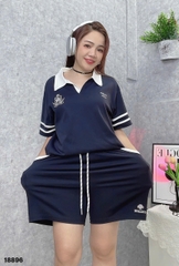 S-20--18896- SS.polo cổ V Coll 00492