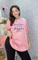 S-30--19034- Ao4. chữ Have 00252 HỒNG