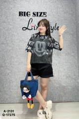 2131- S-0020- A. Crop rách Micky chữ 00264