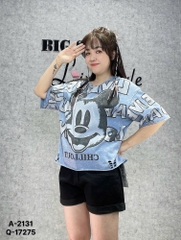 2131- S-0020- A. Crop rách Micky chữ 00264