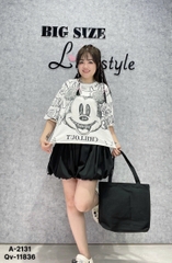 2131- S-0020- A. Crop rách Micky chữ 00264