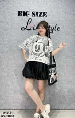 2131- S-0020- A. Crop rách Micky chữ 00264