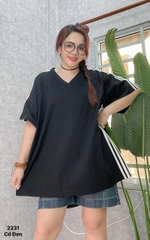 SALE - 2231 A.cổ tim sọc 00180