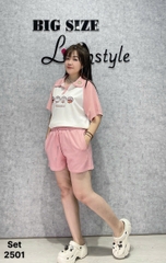 Set Polo BIGSIZE QC thêu DRM chất cotton mịn đẹp co giãn - 2501